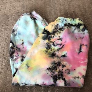 Ice Dye Tie Dye Sweatpants.